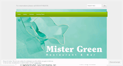 Desktop Screenshot of mister-greens.com